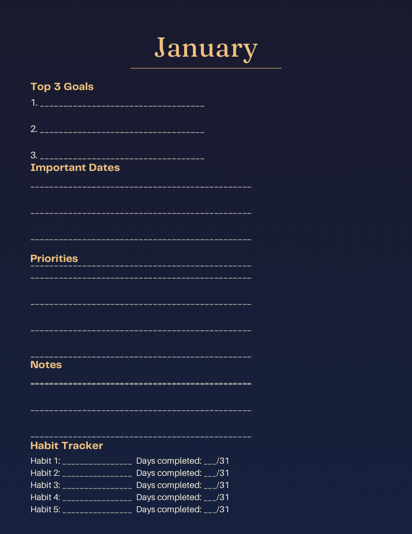 Goal Planner