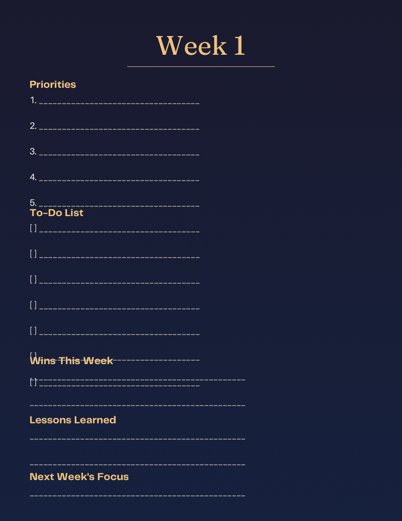 Goal Planner