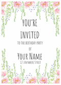 Birthday Party Invitation