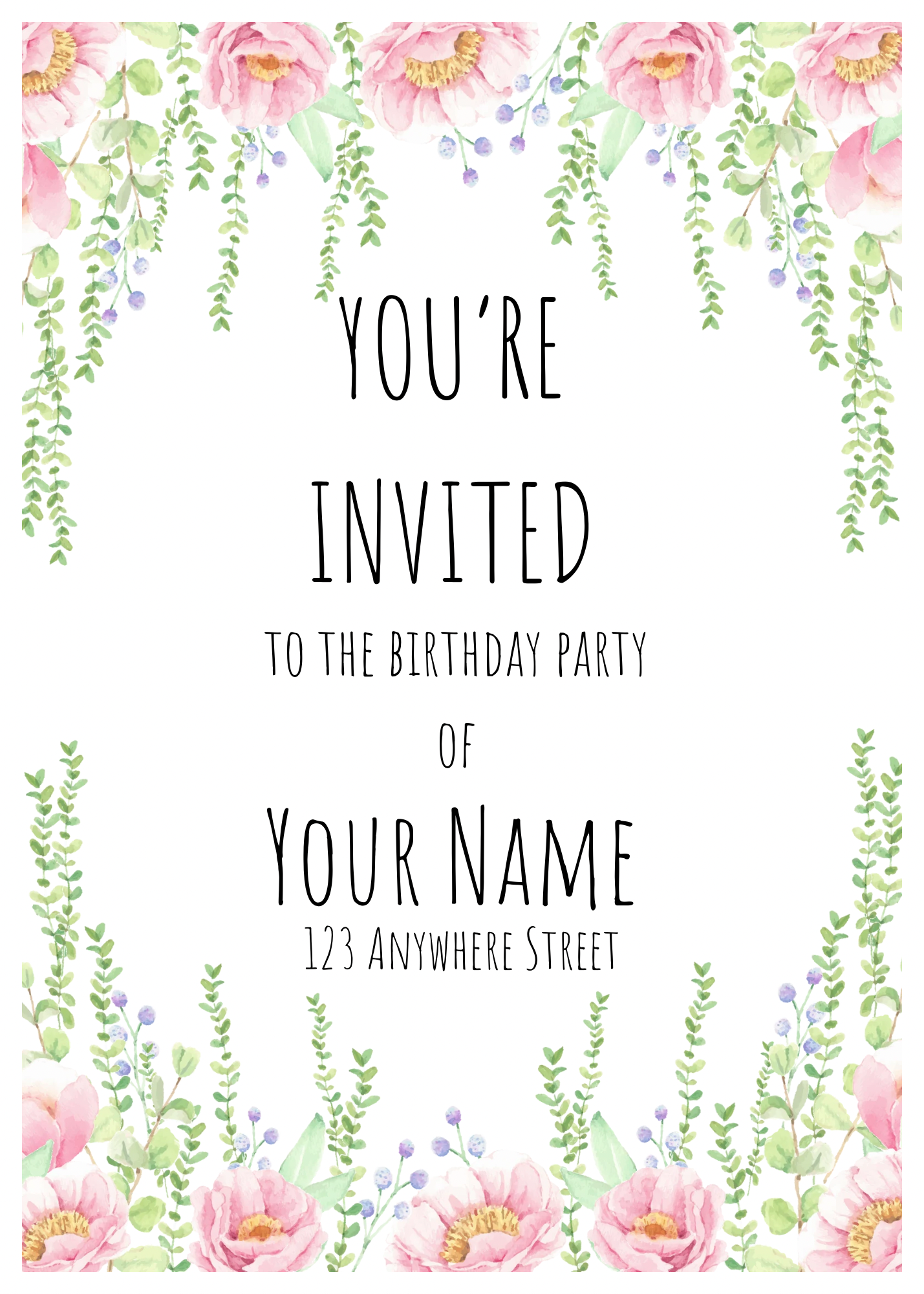 Birthday Party Invitation